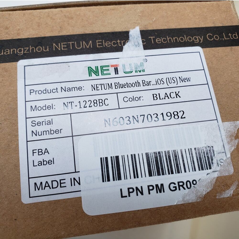 NETUM Bluetooth Barcode Scanner NT-1228BC - Picture 6 of 8